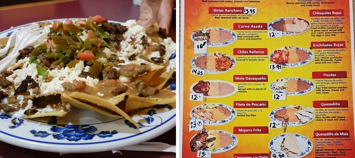 El Tule Taqueria Menu