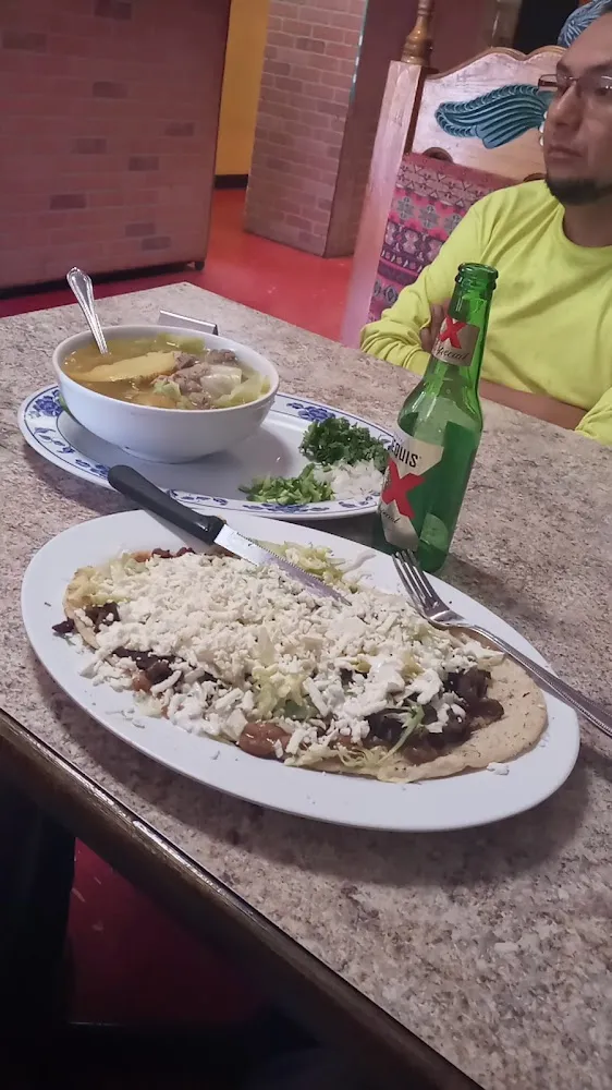 Huarache and Caldo De Res
