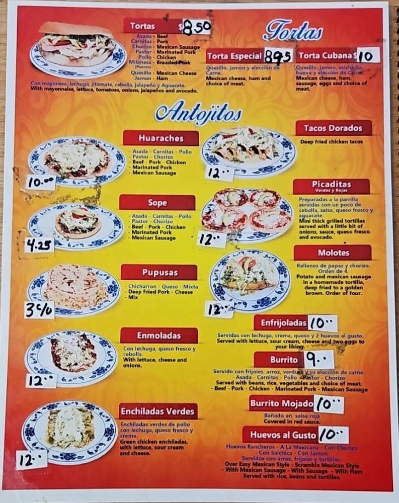 El Tule Taqueria Menu image 2